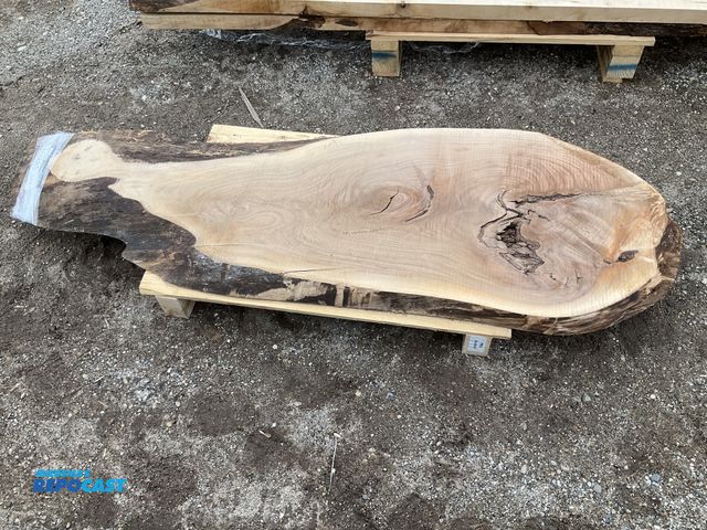 Lot 2-14685 - Slab of Wood with rough edges approx. 70” x 21” x 3”