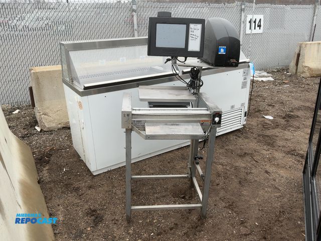 Lot 2-93461 - Hobart Scale and Heat Sealer Model: HWS-4 S/N: 05-1078988 120 Volts 8.5 Amps 1050 Watts