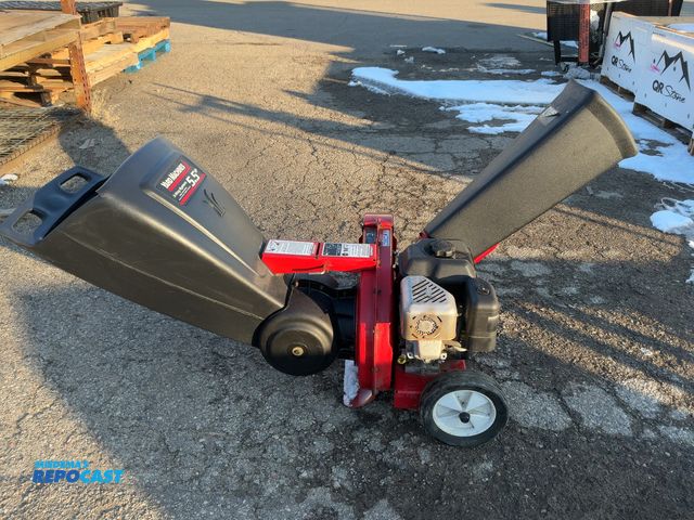 Lot 2-19708 - Gas Powered Yard Machines 3-way System Dedicated Chipper with 5.5hp
