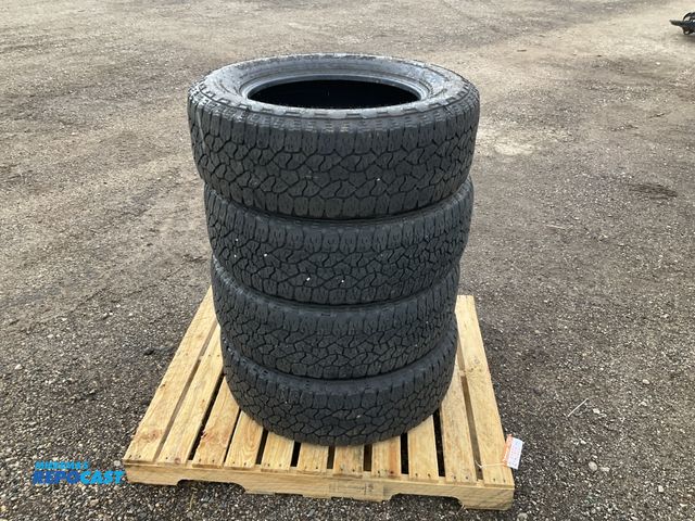 Lot 2-40858 - (4) Goodyear Wrangler LT275/65R20 tires, used