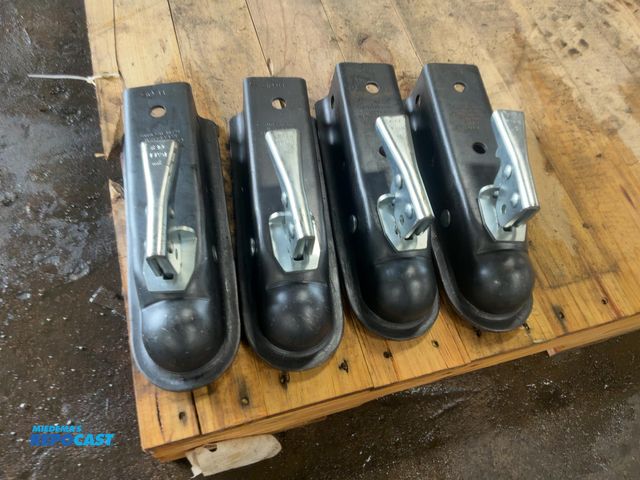 Lot 2-22441 - (4) New 2” Ball Hitch Couplers, bolt on to a 2” x 2” tongue