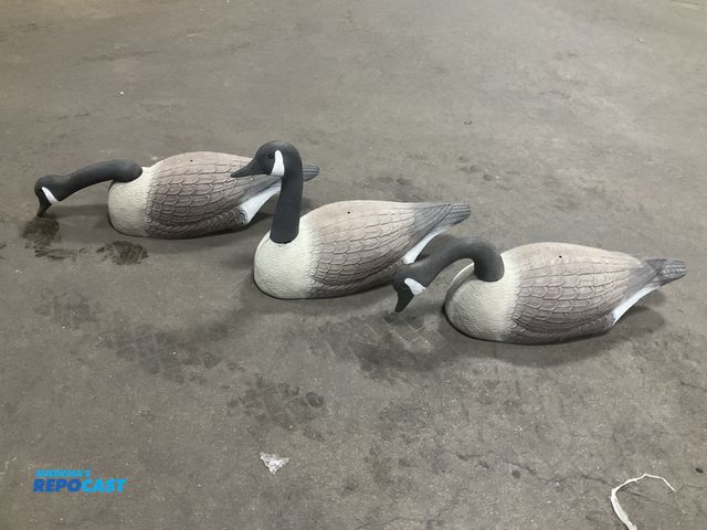 Lot 2-18448 - 3 Decoy Canadian Geese