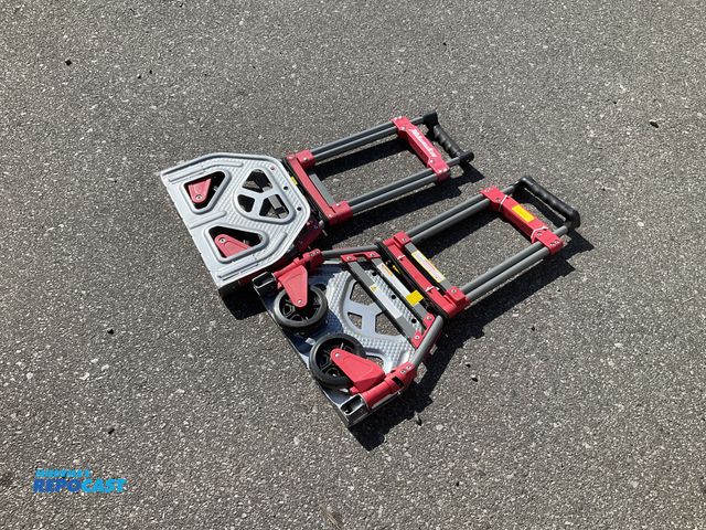 Lot 2-75124 - Lot of (2) Milwaukee 150-lb Capacity Fold-Up Hand Truck (#73777)Ideal for light-duty, around-the-hou...