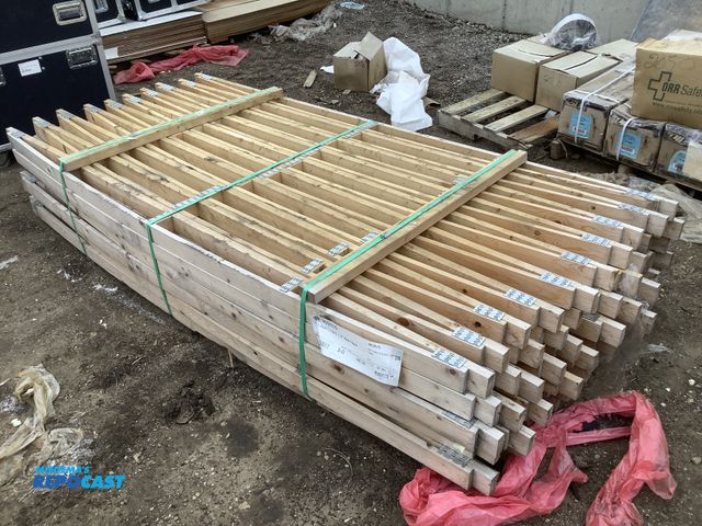 Lot 2-60888 - (60) 98-1/4X4-7/16X2-1/2" Bow Trusses