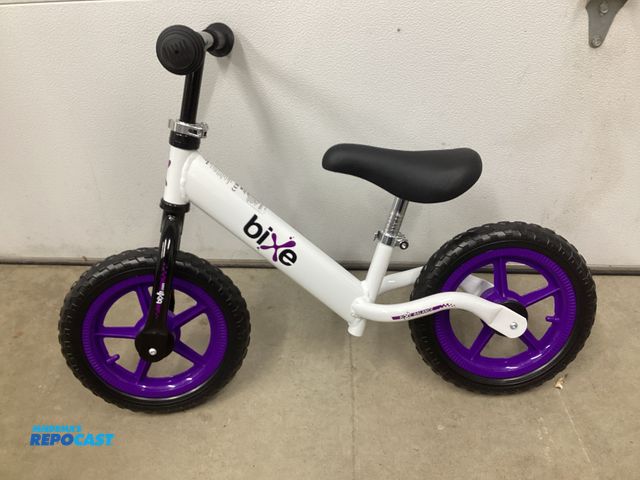 Lot 2-76437 - The Bixe 12" Aluminum Balance Bike. Thoughtfully crafted for toddlers aged 18 months to 5 years, thi...