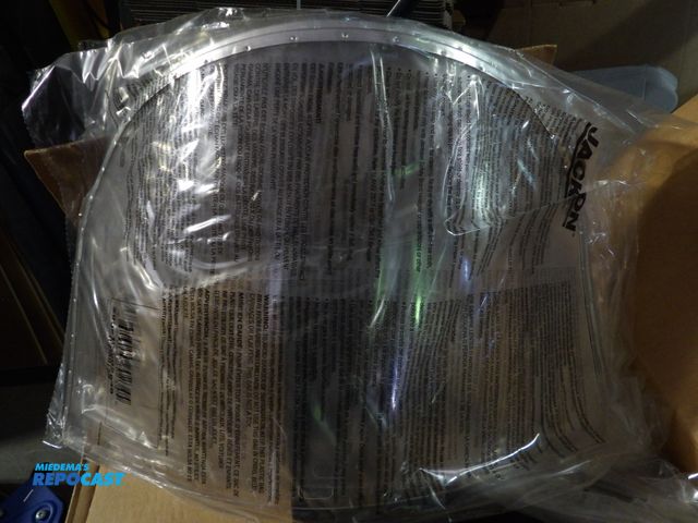 Lot 2-58233 - Lot of (50) new jackson safety clear face shields, acetate, material 9"h x 15-1/2 w #33VA17
