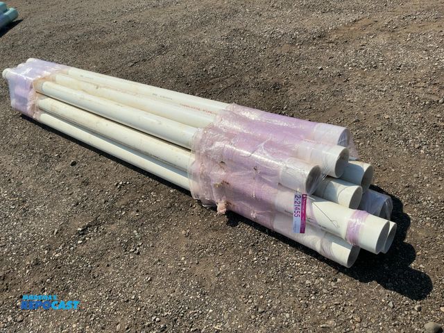 Lot 2-21455 - (10) Pieces of 4" SCH40 PVC Pipe, all approx. 10' long