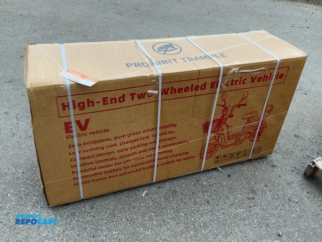 Lot 2-44680 - New SDLANCH EV Electric Scooter, Battery Operated, Steel Frame, Painted Plastic Shell, LED Running L...