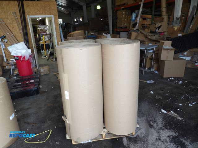 Lot 2-53917 - Lot of (4) Corrugated Kraft wrap rolls, 48" x 250 ft each