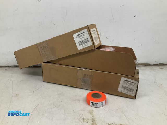 Lot 2-92463 - 40 Rolls of Swanson 1”x200’ Taffeta Orange Glo Flagging Tape