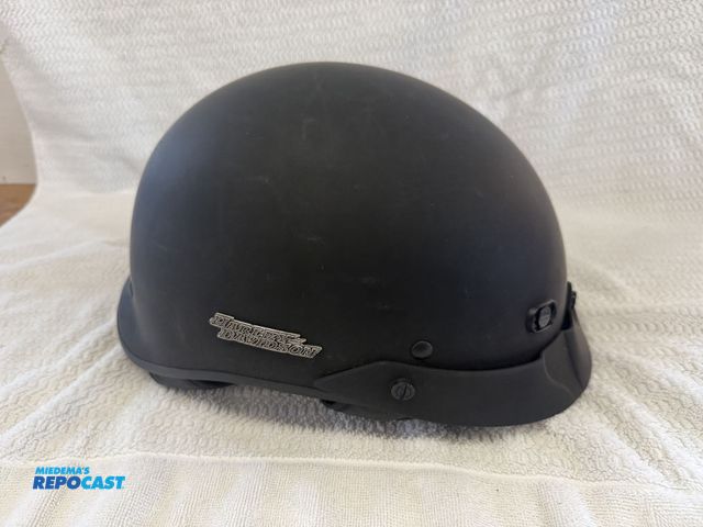 Lot 2-74171 - Harley Davidson Size LG Hybrid Motorcycle Helmet, No Visor. Includes Bag