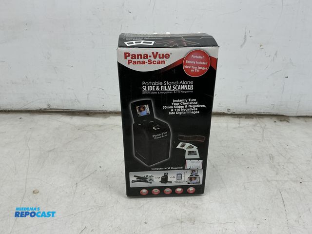 Lot 2-19648 - Pana-Vue Pana-Scan Portable Stand Alone Slide and Film Scanner