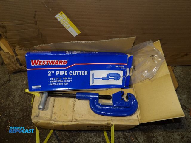 Lot 2-53078 - lot of (6) new westward pipe cutters, 1/2" x 2" OD cutting capacity, 14" tool length, cuts aluminum,...