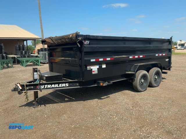 Lot 2-40905 - 2022 PJ Trailers 16' Tandem Axle Dump Trailer