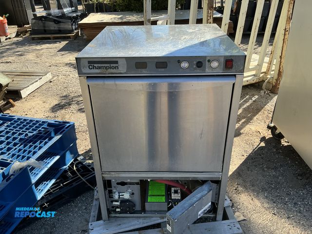 Lot 2-23828 - Champion dishwasher with measurements of approximately 34” x 25” x 24” (model is unknown”