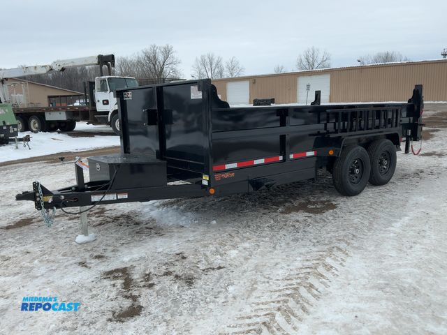Lot 2-42500 - 2026 Quality Steel 16' Tandem Axle Dump Trailer