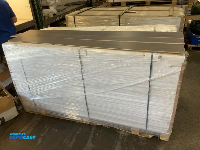 Lot 2-13358 - (55) Boxes Premium Hardwood Hickory Flooring. 1/2” x 7.5” x Random Length to 75”.