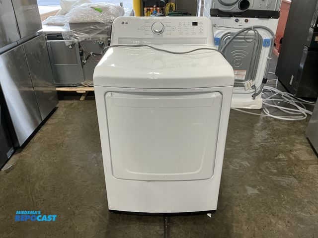Lot 2-55247 - Scratch & Dent LG DLG7001W Vented Gas Dryer with Sensor Dry