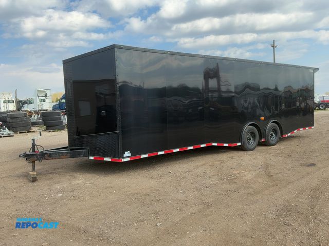 Lot 2-22955 - 2024 Luxe 8.5x28TA5 V-Nose Enclosed Trailer