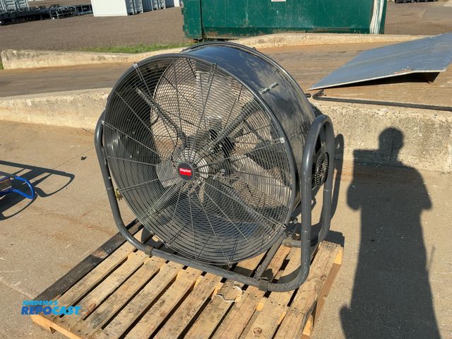 Lot 2-20909 - Dayton 36" Industrial Fan, Model 1YNW5A, Direct Drive, 120 Volt, no wheels, adjustable angle, one gu...