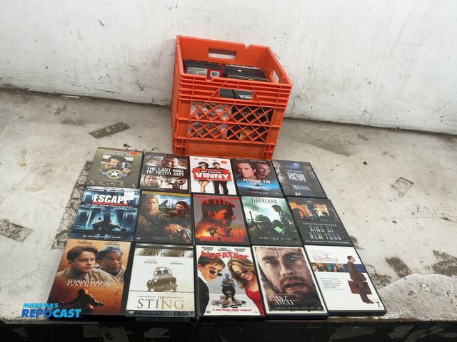Lot 2-69198 - Plastic crate of DVD’s of various genres