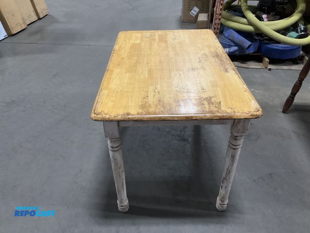 Lot 2-65692 - Table Wooden table with dimensions of approximately 29 1/2” x 47 x 30”