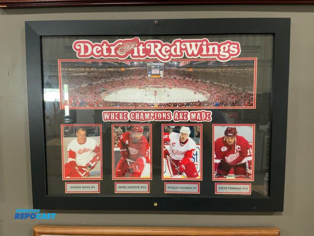 Lot 2-53312 - Framed Detroit Red Wings “Where Champions are Made” 4-Picture Set including Gordie Howe, Pavel Datsy...