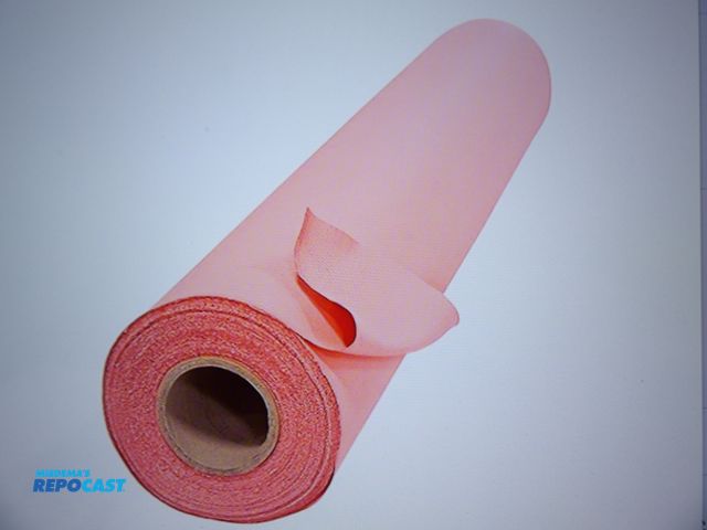 Lot 2-58320 - New Steiner Welding Blanket Roll Acrylic -Coated Fiberglass 5' wide 150 ft Length Pink MPN# 385-6OR-...
