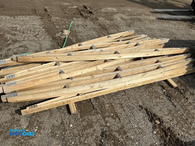 Lot 2-93878 - Approx. (20) 1/4 x 4-7/16 x 2-1/2" Bow Truss’s