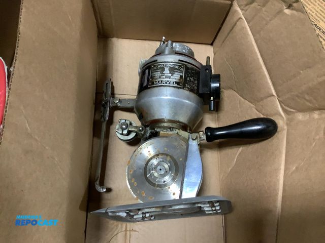 Lot 2-27281 - The Wolf Machine Co Circular fabric cutting machine