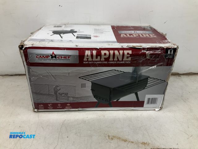 Lot 2-14684 - Camp Chef Alpine heavy duty cylinder stove