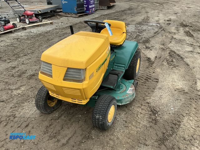 Lot 2-95920 - Yard man lawn &amp; garden tractor w/ a 38" hp. motor- hydrostatic drill transmission