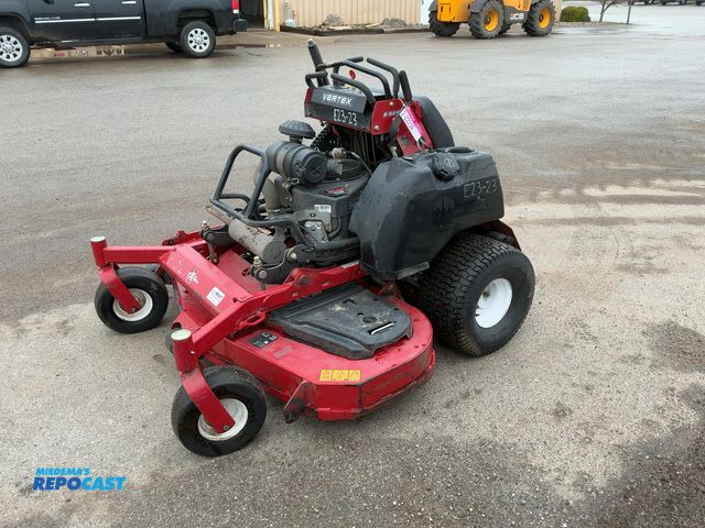 Lot 2-22239 - 2022 Exmark Vertex S-Series 60” Commercial Stand-On Zero Turn Lawn Mower