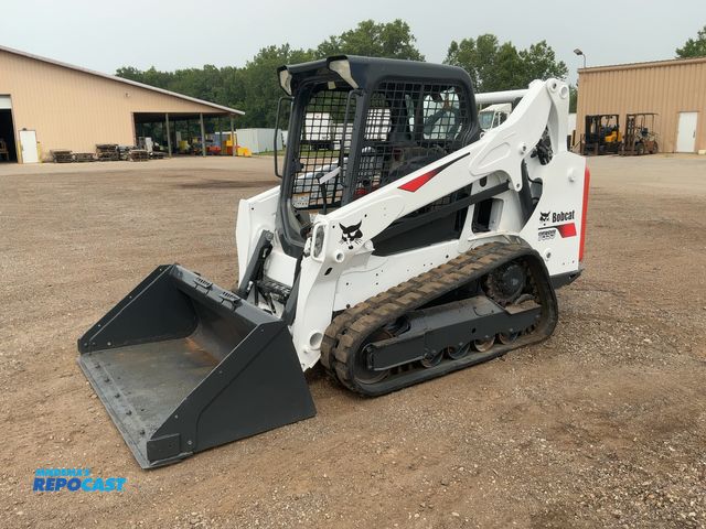 Lot 2-40389 - 2019 Bobcat T595 Compact Skid Steer Track Loader