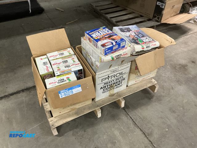 Lot 2-92218 - Vintage Cereal Boxes w/ old Nascar Drivers on boxes - Some full and some empty