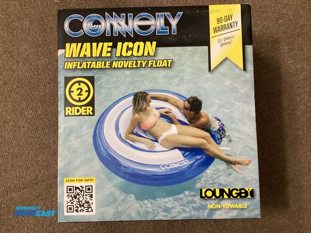 Lot 2-77748 - New Connelly Wave Icon inflatable recreational float. 2 person, recreational float, non-towable. Qui...