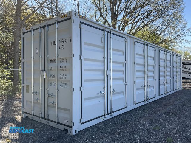 Lot 2-50234 - 2025 High Cube 40’L x 8’W x 9’ 6”T Metal Shipping/Ground Container