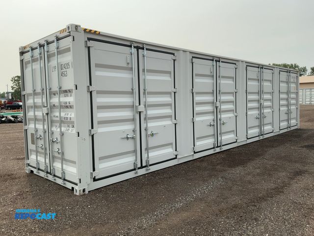 Lot 2-21152 - 2026 40’L x 8’W x 9’ 6”T High Cube Shipping/Ground Container, swing doors on one end and four sets o...
