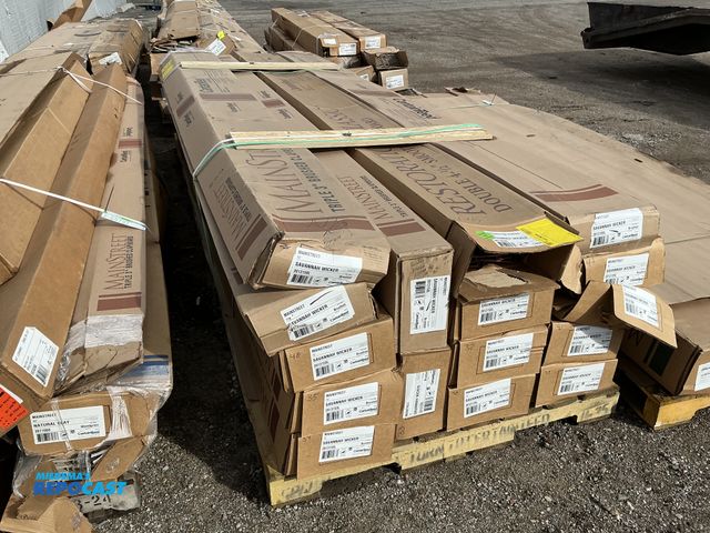 Lot 2-69750 - (16) boxes of Mainstreet Triple 3” Brushed clapboard TSO siding (Savannah Wicker), 22 pieces per box
