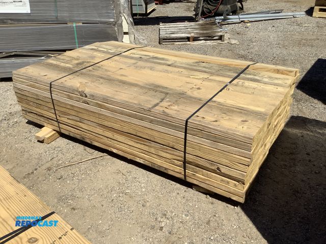 Lot 2-75268 - Lot of recycled dimensional lumbar boards approx. 10” x 7” x 72”