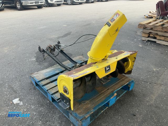 Lot 2-18768 - John Deere 42” Snowblower attachment, serial#M03252X234822