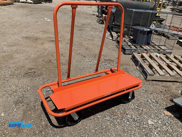 Lot 2-99346 - Metal orange gyptool drywall cart 4 wheels