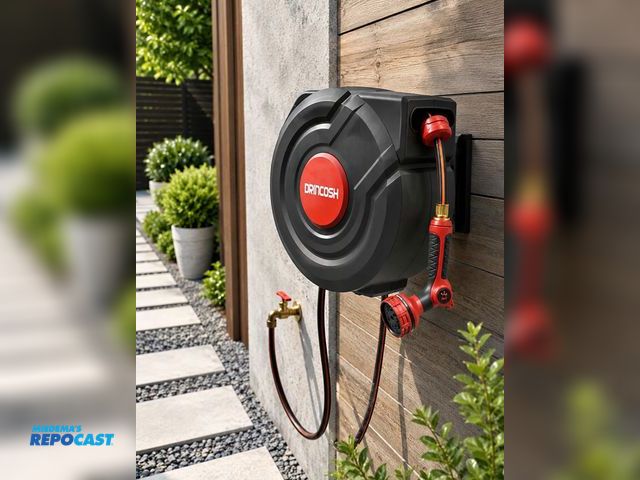 Lot 2-76600 - Retractable Garden Hose Reel #YY-SG0001, 100ft