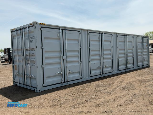 Lot 2-43984 - 2026 40’L x 8’W x 9’ 6”T High Cube Shipping/Ground Container, swing doors on one end and four sets o...