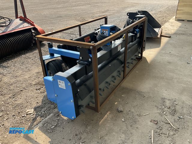 Lot 2-61334 - New Raytree RMSC78 Soil Conditioner Skid Steer Attachment 78” Quick Attach Hydraulic Powered