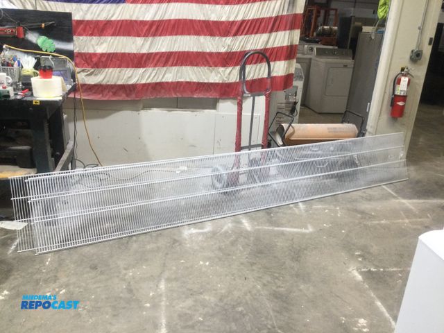 Lot 2-56659 - New closet Maid close mesh new store return
12 ft long 20 in wide
universal all purpose wire mesh