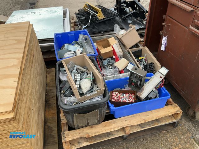 Lot 2-94843 - crate of enclosed starters, electrical industrial supplies