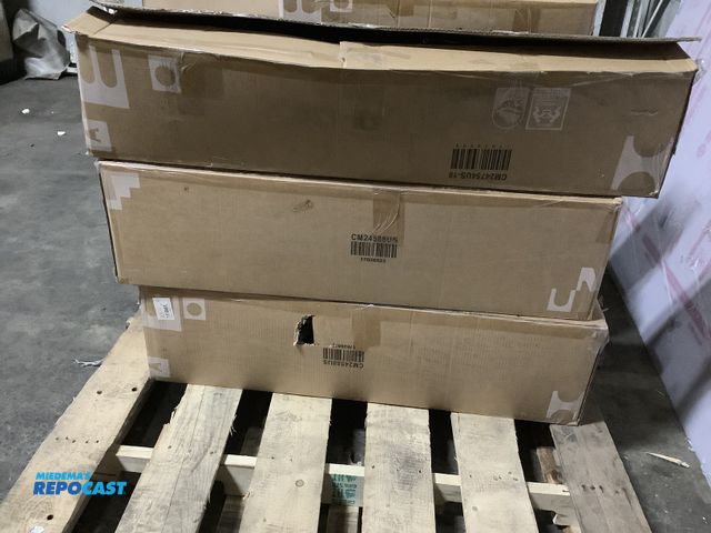 Lot 2-69251 - Skid lot of (3) artificial mini Christmas trees including: CM24754US-18 (black) and (2) CM24588US