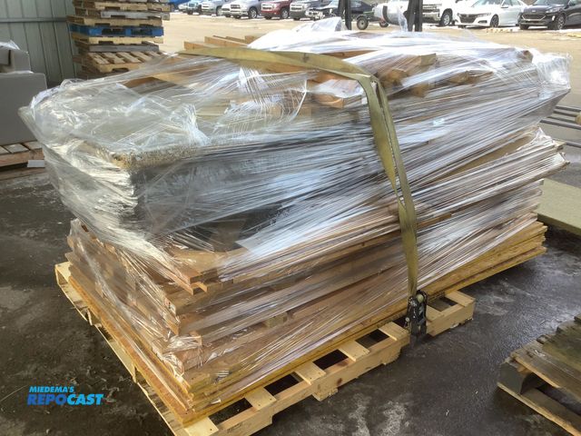 Lot 2-17012 - pallet of materials for large storage cages dimensions assembled 10'x20' with 20 storage cages inclu...