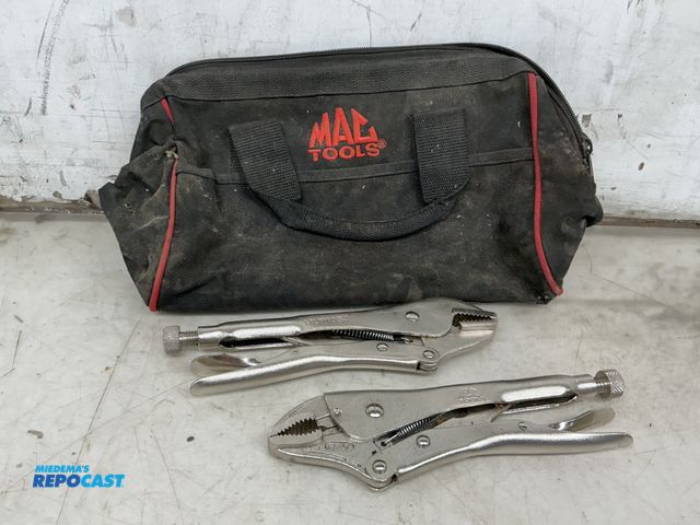 Lot 2-62389 - Mac Tools Vice Grips Locking Pliers Set.
